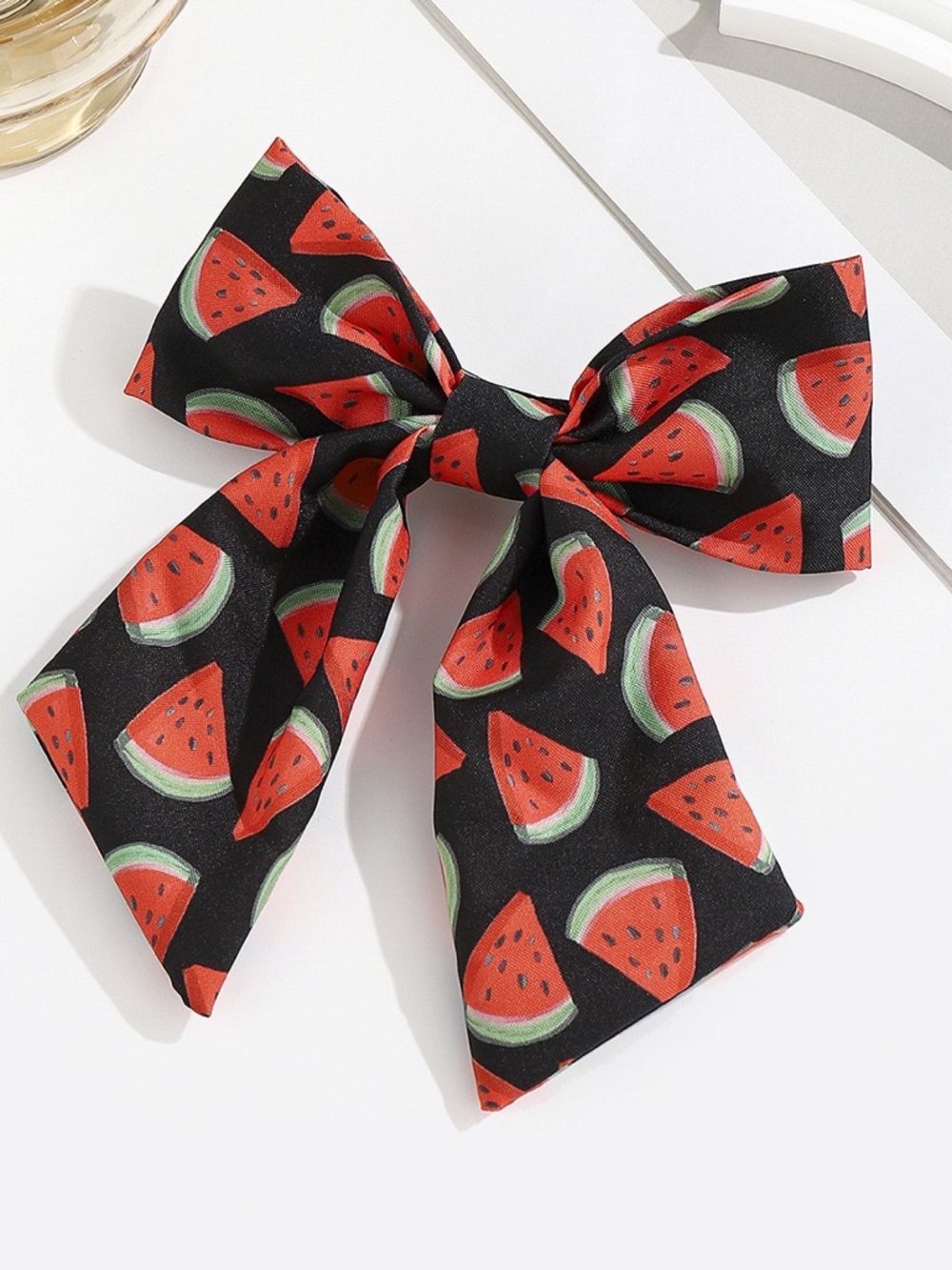 🍉Watermelon Bow Barrett clip🍉